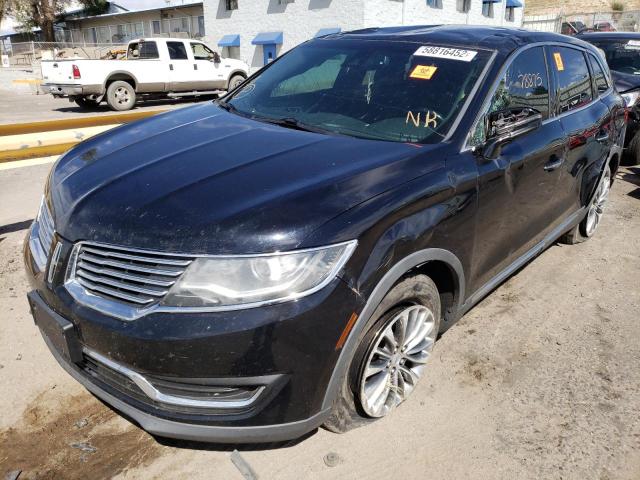 2LMTJ6KR4GBL27888 - 2016 LINCOLN MKX SELECT BLACK photo 2