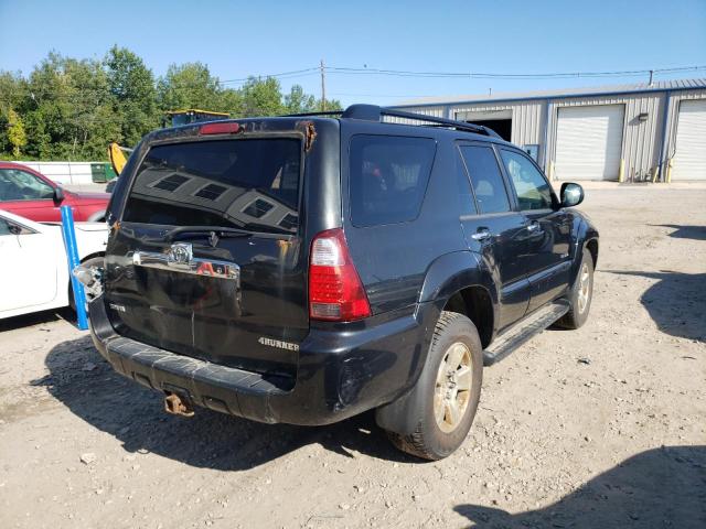 JTEBU14R98K020643 - 2008 TOYOTA 4RUNNER SR BLACK photo 4