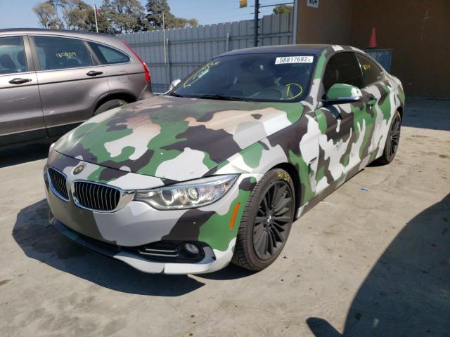 WBA3N7C5XGK226475 - 2016 BMW 428 I TWO TONE photo 2