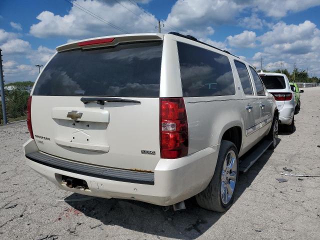 1GNFK16378R238891 - 2008 CHEVROLET SUBURBAN K WHITE photo 4