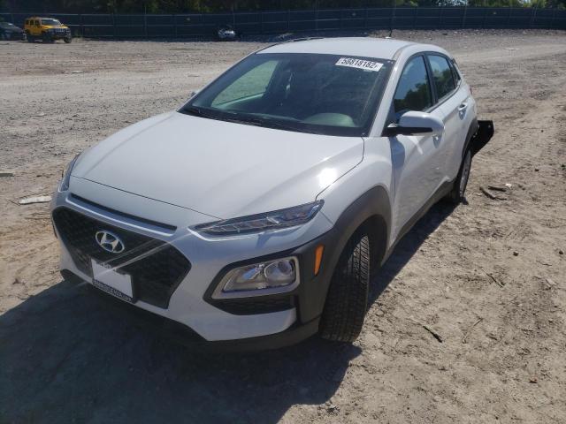 KM8K1CAAXLU472651 - 2020 HYUNDAI KONA SE WHITE photo 2