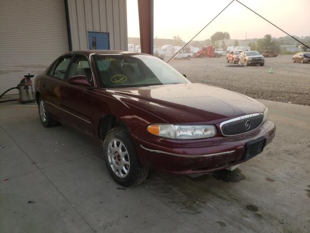 2G4WS52J411221464 - 2001 BUICK CENTURY CU BURGUNDY photo 1