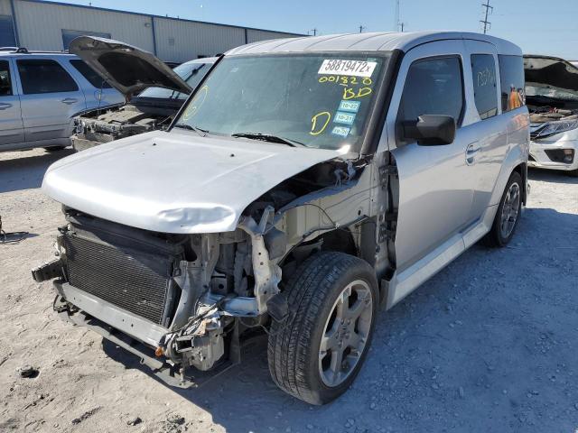 5J6YH1H9XAL001820 - 2010 HONDA ELEMENT SC SILVER photo 2