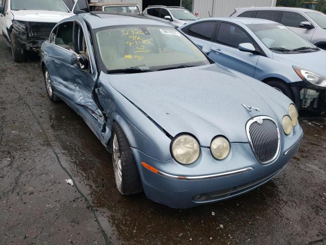 SAJWA01T25FN25566 - 2005 JAGUAR S-TYPE BLUE photo 1