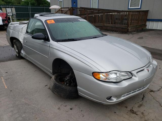 2G1WX12K1Y9253896 - 2000 CHEVROLET MONTE CARL ვერცხლისფერი ფოტო 1