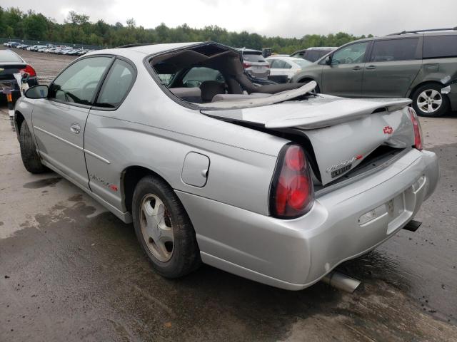 2G1WX12K1Y9253896 - 2000 CHEVROLET MONTE CARL ვერცხლისფერი ფოტო 3