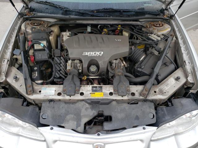 2G1WX12K1Y9253896 - 2000 CHEVROLET MONTE CARL ვერცხლისფერი ფოტო 7