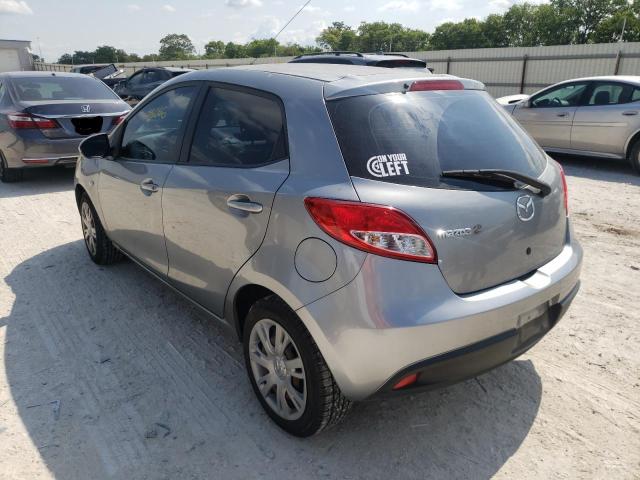 JM1DE1KY8E0178578 - 2014 MAZDA MAZDA2 SPO 银色 照片 3