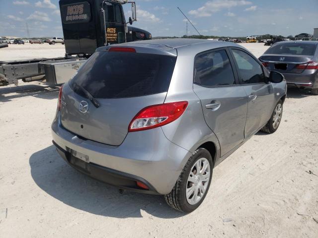 JM1DE1KY8E0178578 - 2014 MAZDA MAZDA2 SPO 银色 照片 4