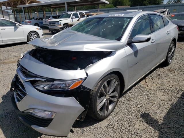 1G1ZE5SX4LF025493 - 2020 CHEVROLET MALIBU PRE SILVER photo 2