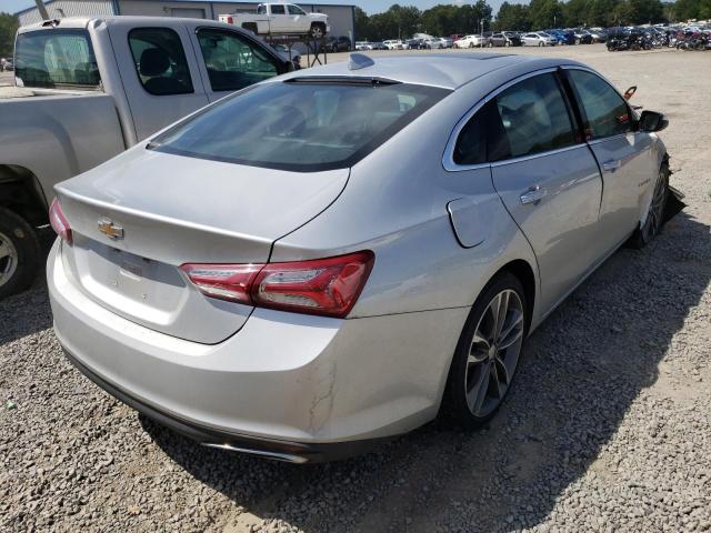 1G1ZE5SX4LF025493 - 2020 CHEVROLET MALIBU PRE 银色 照片 4