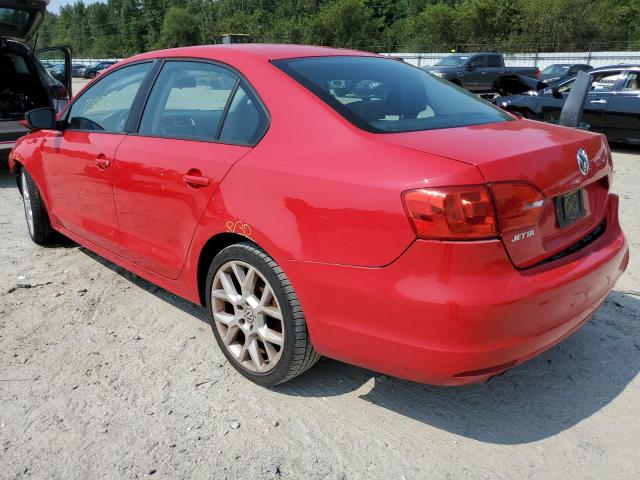 3VW2K7AJ5EM355153 - 2014 VOLKSWAGEN JETTA BASE 红色 照片 3