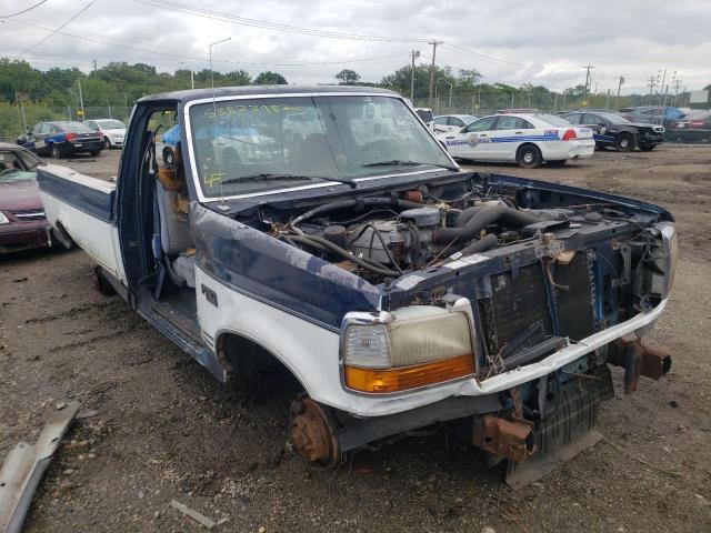 1FTEF15N6NNA39233 - 1992 FORD F150 BLUE photo 1