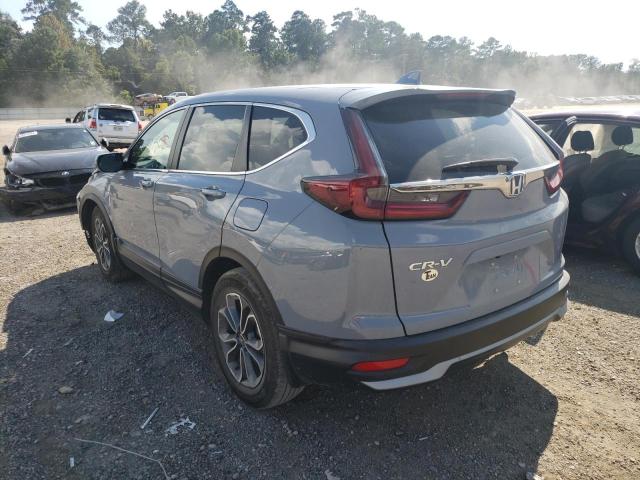 2HKRW1H86MH401647 - 2021 HONDA CR-V EXL BLUE photo 3