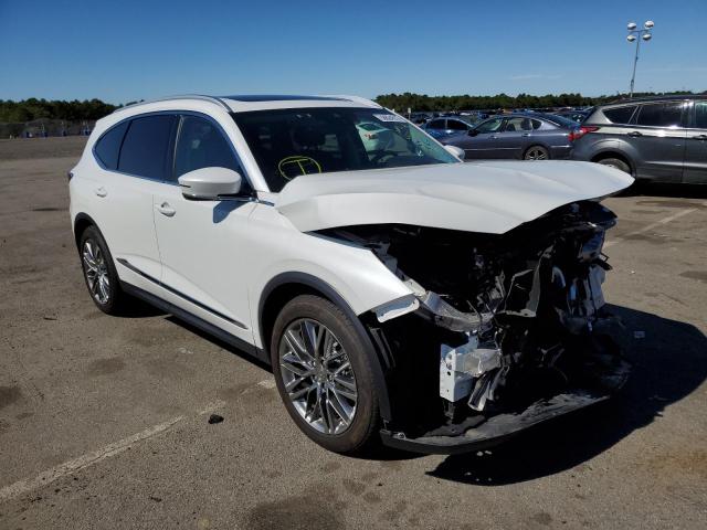 5J8YE1H83NL004846 - 2022 ACURA MDX ADVANC WHITE photo 1