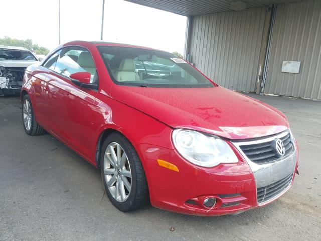 WVWBA7AH0AV013824 - 2010 VOLKSWAGEN EOS TURBO RED photo 1