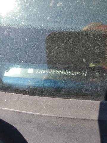 3GNBAAFW3BS500437 - 2011 CHEVROLET HHR LS BLUE photo 10