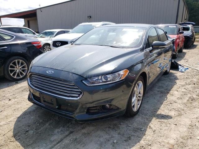 3FA6P0SU8GR101177 - 2016 FORD FUSION TIT CHARCOAL photo 2