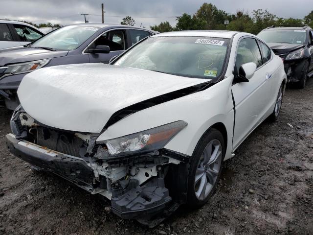 1HGCS2B84CA003683 - 2012 HONDA ACCORD EXL WHITE photo 2