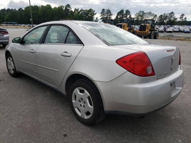 1G2ZF55B164281261 - 2006 PONTIAC G6 SE SILVER photo 3