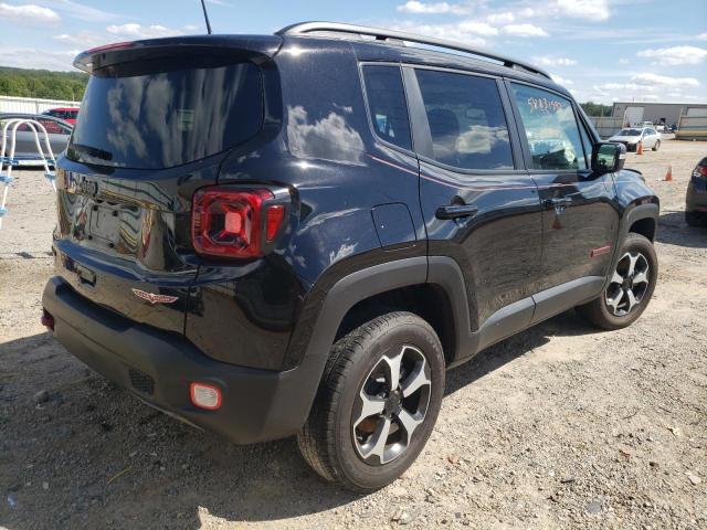 ZACNJBC1XLPL45289 - 2020 JEEP RENEGADE T BLACK photo 4