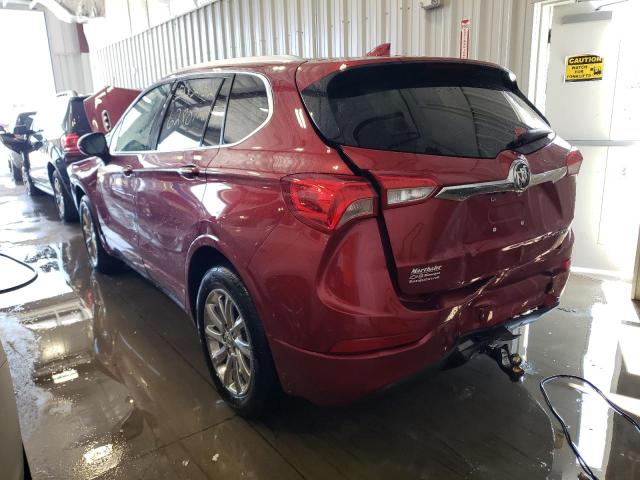 LRBFX2SA4KD026666 - 2019 BUICK ENVISION E RED photo 3