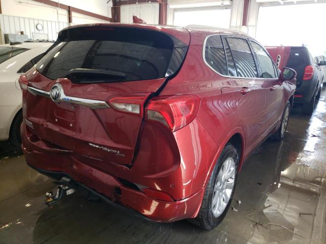 LRBFX2SA4KD026666 - 2019 BUICK ENVISION E RED photo 4