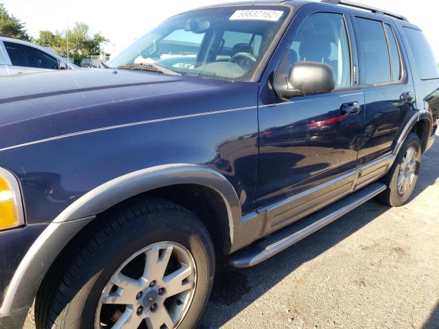 1FMZU63K43UB25605 - 2003 FORD EXPLORER X BLUE photo 9