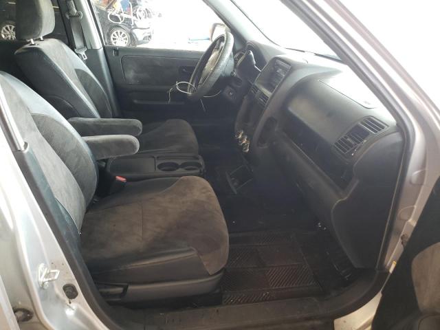 SHSRD788X2U012183 - 2002 HONDA CR-V SILVER photo 5