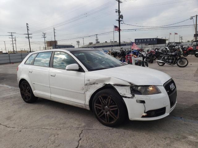 WAUKD78P98A183120 - 2008 AUDI A3 WHITE photo 1