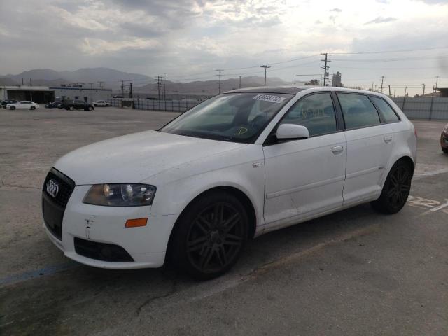 WAUKD78P98A183120 - 2008 AUDI A3 WHITE photo 2