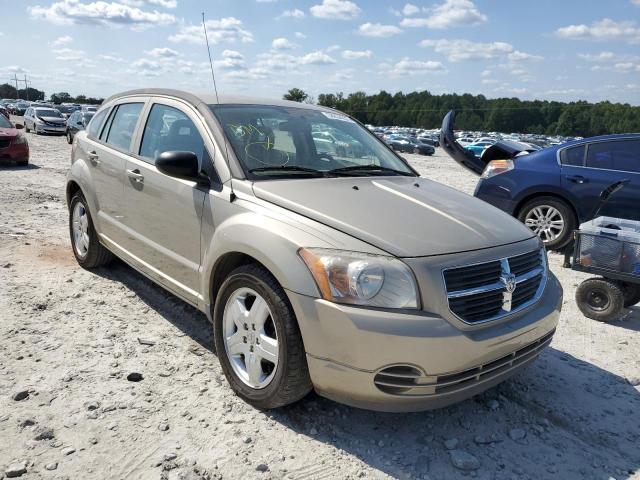 1B3HB48A29D125963 - 2009 DODGE CALIBER SX BEIGE photo 1