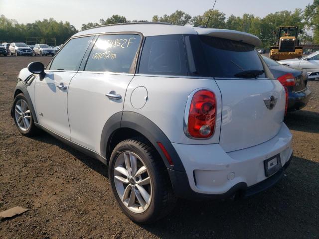 WMWZC5C50CWL62847 - 2012 MINI COOPER S C WHITE photo 3