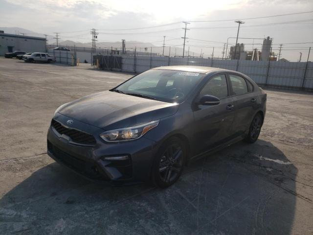 3KPF34AD5LE247049 - 2020 KIA FORTE GT L CHARCOAL photo 2