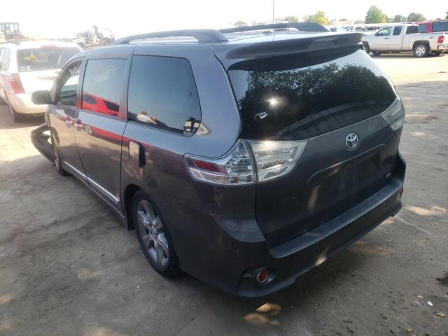 5TDXK3DC9DS359137 - 2013 TOYOTA SIENNA SPO GRAY photo 3