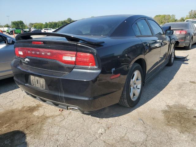 2B3CL3CG7BH531100 - 2011 DODGE CHARGER BLACK photo 4