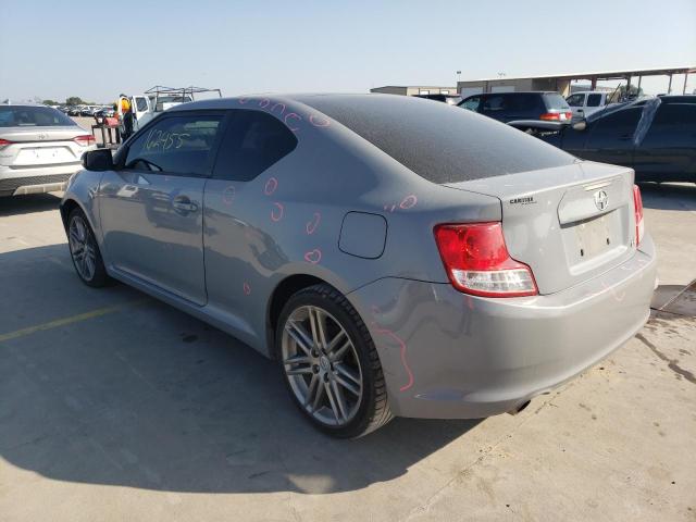 JTKJF5C74D3047599 - 2013 TOYOTA SCION TC ნაცრისფერი ფოტო 3