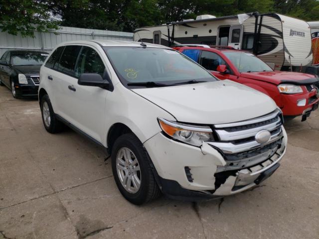 2FMDK3GC8DBA37262 - 2013 FORD EDGE WHITE photo 1