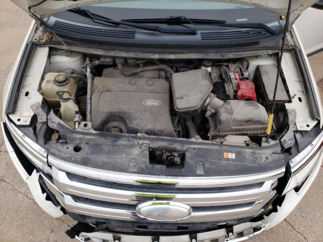 2FMDK3GC8DBA37262 - 2013 FORD EDGE WHITE photo 7