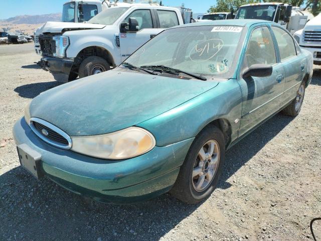 1FAFP6538WK180441 - 1998 FORD CONTOUR BA GREEN photo 2