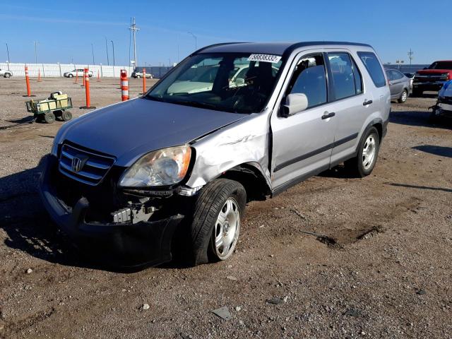 JHLRD78585C034233 - 2005 HONDA CRV SILVER photo 2