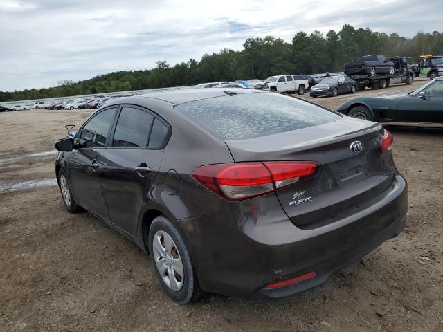 3KPFK4A76JE218671 - 2018 KIA FORTE LX BROWN photo 3