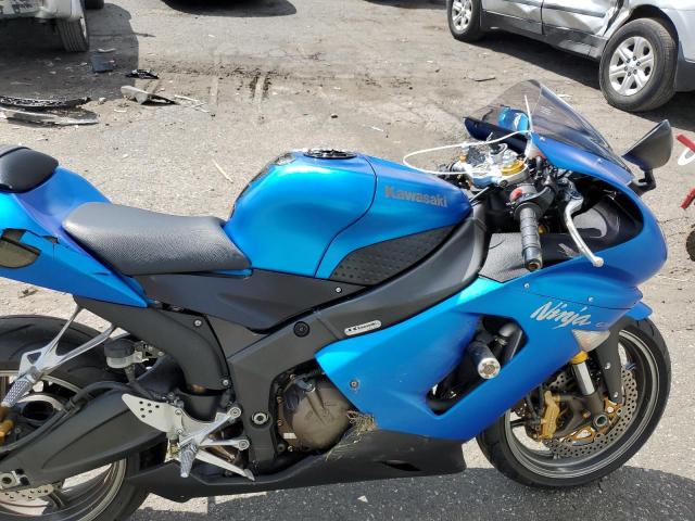 JKBZXJC186A030336 - 2006 KAWASAKI ZX636 C1 BLUE photo 5