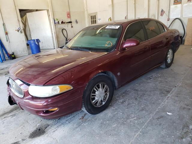 1G4HP54K324120728 - 2002 BUICK LESABRE CU MAROON photo 2