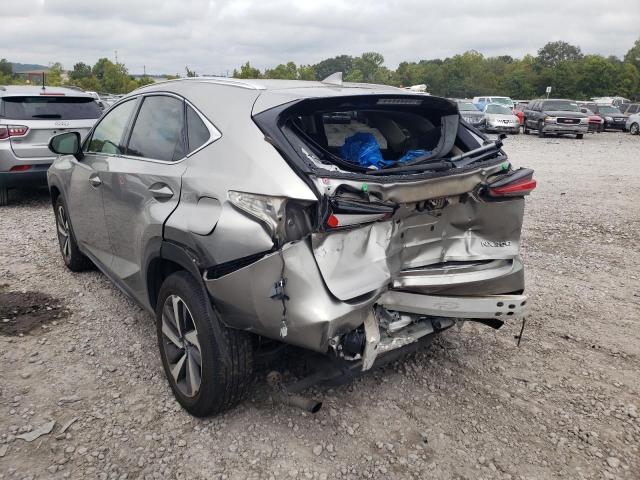 JTJGARBZ7L2159406 - 2020 LEXUS NX 300 SILVER photo 3