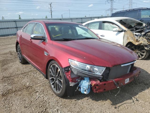 1FAHP2J80KG116863 - 2019 FORD TAURUS LIM RED photo 1