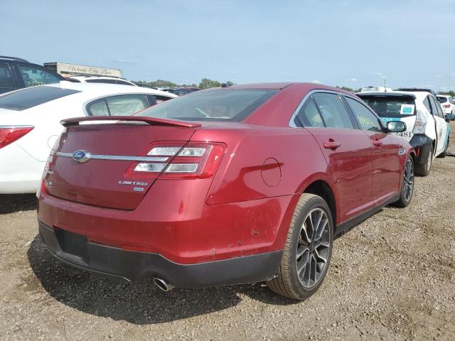 1FAHP2J80KG116863 - 2019 FORD TAURUS LIM RED photo 4