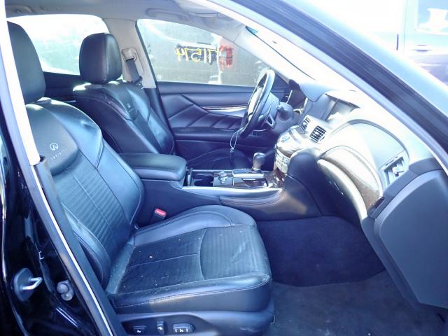 JN1AY1AP7BM520449 - 2011 INFINITI M56 BLACK photo 5