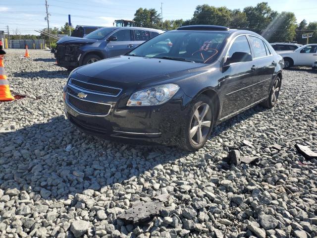 1G1ZC5E17BF208057 - 2011 CHEVROLET MALIBU 1LT შავი ფოტო 2