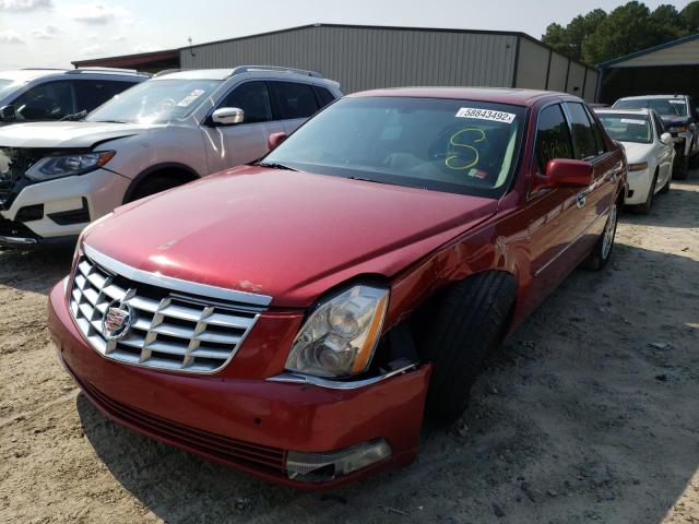 1G6KD5EY3AU127945 - 2010 CADILLAC DTS LUXURY BURGUNDY photo 2